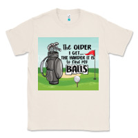 Natural funny golf Classic Tee - MaliasSmallBusiness