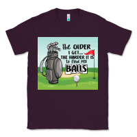 Plum funny golf Classic Tee - MaliasSmallBusiness