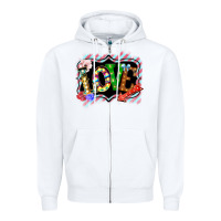 White love frame digital valentines day Zipper Hoodie - Bettercallsaul