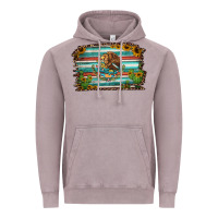 Vintage Zinc cactus turquoise serape leopard mexican flag Vintage Hoodie - Jasminsmagicworld