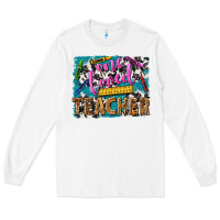 White one loved teacher Long Sleeve Tee - NancyCooperArtShop