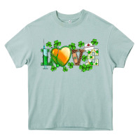 Arona st.patrick's nurse love heart stethoscope Heavy Core Tee - BarkalooDesign