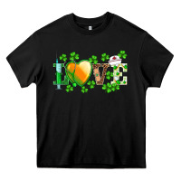 Black st.patrick's nurse love heart stethoscope Heavy Core Tee - BarkalooDesign