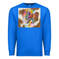 True Royal retro baseball with leopard Premium Sweatshirt - TumblerDesignByShophia