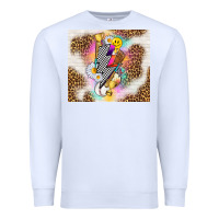 White retro baseball with leopard Premium Sweatshirt - TumblerDesignByShophia
