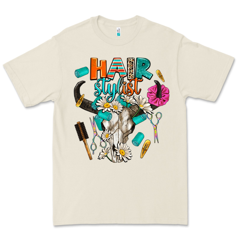 Bullskull Hairstlist Premium Tee by AdoDesignShop | Teevron