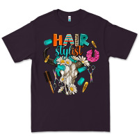Plum bullskull hairstlist Premium Tee - AdoDesignShop
