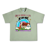 Oil Green buy me animals Urban Heavy Tee - MaliasSmallBusiness