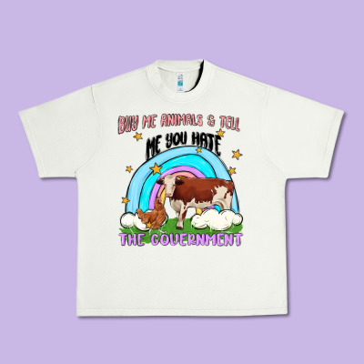 Buy Me Animals Urban Heavy Tee Designed By Maliassmallbusiness