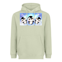 Matcha cute penguin Heavyweight Hoodie - TumblerDesignByShophia