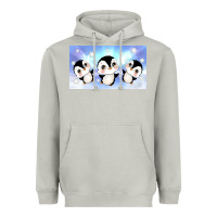 Moon Dust cute penguin Heavyweight Hoodie - TumblerDesignByShophia