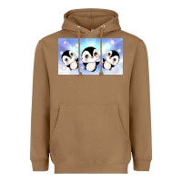 Toasted Coconut cute penguin Heavyweight Hoodie - TumblerDesignByShophia