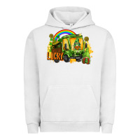 Pigment Lunar Rock lucky gnomes truck St. Patrick's Day Urban Hoodie - FaDigitalArtStudio