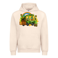 Sandshell lucky gnomes truck St. Patrick's Day Urban Hoodie - FaDigitalArtStudio