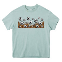 Arona leopard soccer 16oz libbey glass Heavy Core Tee - HRA Design Shop
