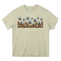 Mossy leopard soccer 16oz libbey glass Heavy Core Tee - HRA Design Shop