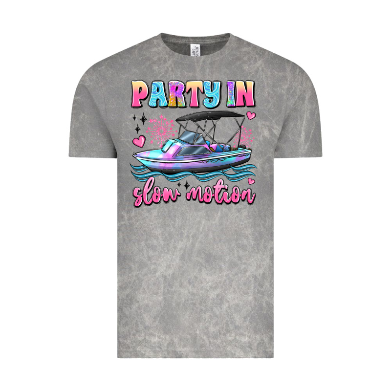 Party In Slow Motion Vintage Tee by JahusDesignShop | Teevron