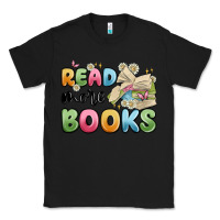 Black read more books Classic Tee - MaliasSmallBusiness