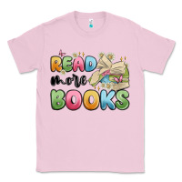 Bubblegum Pink read more books Classic Tee - MaliasSmallBusiness