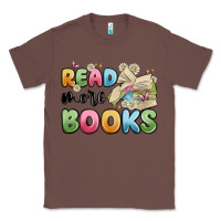 Chestnut read more books Classic Tee - MaliasSmallBusiness