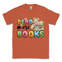 Copper read more books Classic Tee - MaliasSmallBusiness