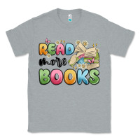Heather Grey read more books Classic Tee - MaliasSmallBusiness