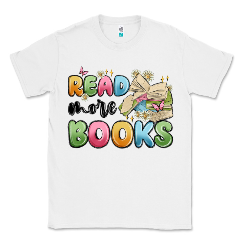 Read More Books Classic Tee by MaliasSmallBusiness | Teevron