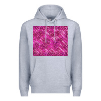 Heather Grey pink glitter with leopard pattern Premium Hoodie - TumblerDesignByShophia