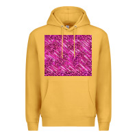 Mustard pink glitter with leopard pattern Premium Hoodie - TumblerDesignByShophia