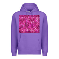 Purple pink glitter with leopard pattern Premium Hoodie - TumblerDesignByShophia
