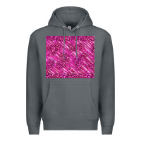 Rock pink glitter with leopard pattern Premium Hoodie - TumblerDesignByShophia