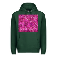 Sports Green pink glitter with leopard pattern Premium Hoodie - TumblerDesignByShophia