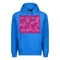 True Royal pink glitter with leopard pattern Premium Hoodie - TumblerDesignByShophia
