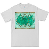 Dove Grey green glitter Premium Tee - JahusDesignShop