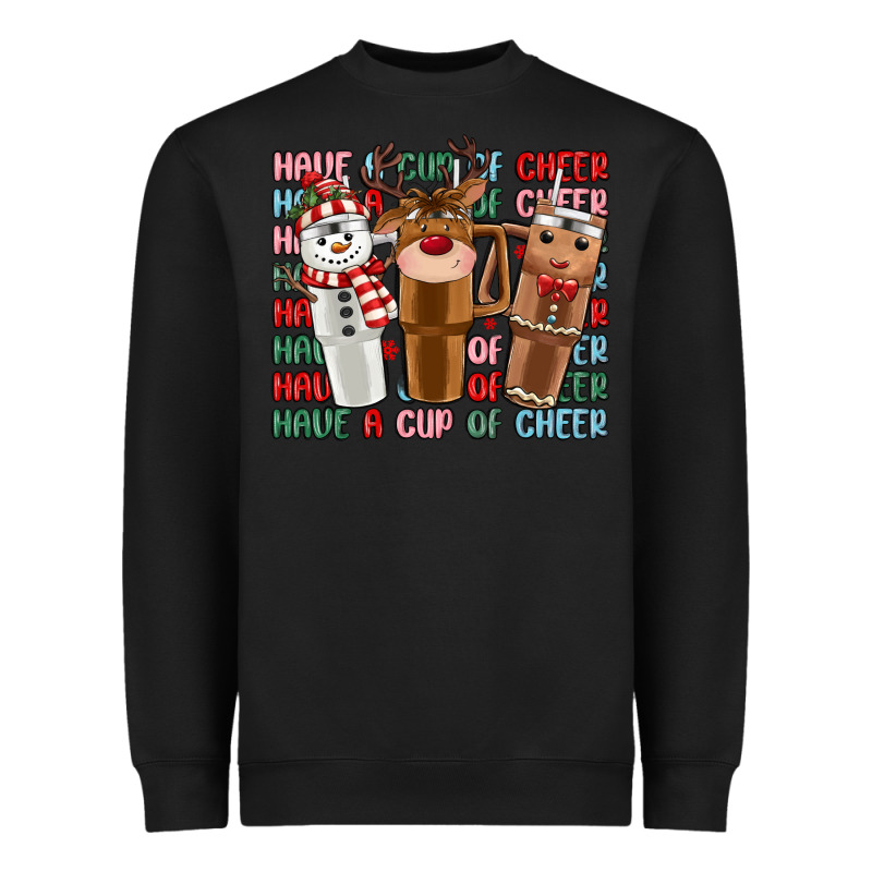 Have A Cup Of Cheer Heavyweight Sweatshirt by MaliasSmallBusiness | Teevron