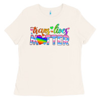 Bone trans lives matter Ladies Tee - HRA Design Shop