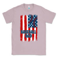 Lilac baseball dad american flag Classic Tee - JahusDesignShop
