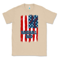 Mushroom baseball dad american flag Classic Tee - JahusDesignShop