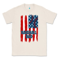 Natural baseball dad american flag Classic Tee - JahusDesignShop