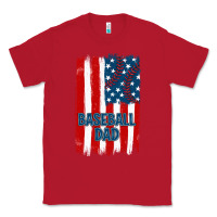 Red baseball dad american flag Classic Tee - JahusDesignShop