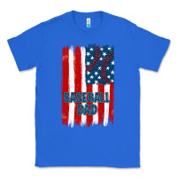 True Royal baseball dad american flag Classic Tee - JahusDesignShop