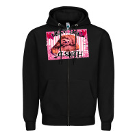 Black Valentine Sloth Zipper Hoodie - Bettercallsaul