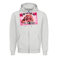 Dove Grey Valentine Sloth Zipper Hoodie - Bettercallsaul