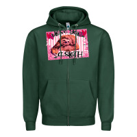 Sports Green Valentine Sloth Zipper Hoodie - Bettercallsaul
