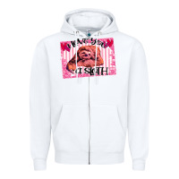 White Valentine Sloth Zipper Hoodie - Bettercallsaul