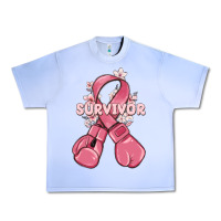 Grape Ice survivor breast cancer with boxing gloves Urban Heavy Tee - MaliasSmallBusiness