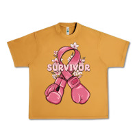 Peanut Butter survivor breast cancer with boxing gloves Urban Heavy Tee - MaliasSmallBusiness