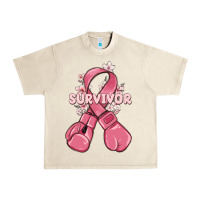 Sandshell survivor breast cancer with boxing gloves Urban Heavy Tee - MaliasSmallBusiness
