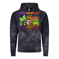 Cloud Black Hallothanksmas Vintage Hoodie - NancyCooperArtShop