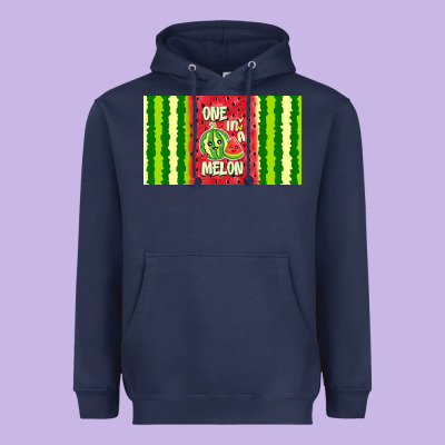 One In A Melon Heavyweight Hoodie Designed By Tumblerdesignbyshophia